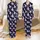 Anime Dreamscape: Iridescent Lavender Cat Girl & Luminous Violet Cats on Black Aesthetic Satin Pajamas Set - 1