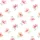 Women's Ivory White Background, Rose Pink Blush Peach Floral Elements, Sage Green Stem Accents Satin Pajamas Set - 9