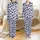 Cat Lover's Black Cartoon Cats Posing Allover Pattern Light Lavender White Polka Dot Motif Satin Pajamas Set - 1