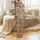 Cat Enthusiast Muted Fawn Domestic Cats Calico Tortie Tabby Ginger Fur Painterly Two-Dimensional Satin Pajamas Set - 3