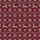 Fair Isle Reindeer Snowflake Geometric Pattern: Crimson Red & Grey Knit Style Design Satin Pajamas Set - 9