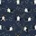 Kitten Lover's Black White Kittens Blue Eyes Pink Paws Navy Blue Backdrop Branches Green Leaves Satin Pajamas Set - 9