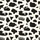 Organic High Contrast Black Shapes: Stylized Cow Profiles, Fence, & Terrain Pattern Satin Pajamas Set - 9