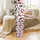 Equestrian Dynamic Horses Pink Rose Blooms: Galloping Bay, Grey, Chestnut, Black, White Ground Satin Pajamas Set - 3