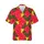 Holiday Celebration: Hawaiian Christmas Garland, Golden Bells, Red Berries, Candy Cane, Snowflakes Short-sleeve Hawaiian Shirt - 1