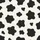 Cow Print Enthusiast: Off-White Black Organic Spot Pattern All-Over Seamless Hand-Drawn Design Satin Pajamas Set - 9