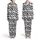 Barnyard Motif Black Irregular Cow Spots: Cow Head, Milk Carton, Pink Heart Pattern Satin Pajamas Set - 1