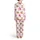 Baby Highland Calves Flower Crown Fuchsia Pink Gerbera Daisy Cherry Blossom Butterfly Hearts Berries Satin Pajamas Set - 3