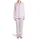 Western Country Hot Pink Outline Wildflower Cowboy Boot Horse Horseshoe Howdy Satin Pajamas Set - 2