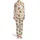 Cowgirl Riders & Roping Longhorn Cattle Desert Cacti Windmills Wagon Wheels Lasso Satin Pajamas Set - 2