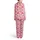 Pink Cartoon Western Boots Hats Bandanas Cacti Lassos Sheriff Stars Design Satin Pajamas Set - 3