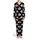 Highland Cow Sleeping Plaid Nightshirt Brown Cow White Pillow Black Blue Stars Satin Pajamas Set - 2