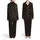 Cowboy Hat Star Horseshoe Scatter 'COWBOY COSTUME' Text Black Saddle White Satin Pajamas Set - 1