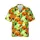 Thanksgiving Feast Roasted Turkey Pumpkin Autumn Leaf Hawaiian Pattern Short-sleeve Hawaiian Shirt - 1