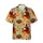 Bigfoot Turkey Hawaiian Pattern: Plaid Pilgrim Feast & Autumn Foliage Short-sleeve Hawaiian Shirt - 1