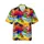 Santa Claus Surfboard Hawaiian Ugly Sweater Ocean Waves Tropical Sunset Sky Pattern Short-sleeve Hawaiian Shirt - 1