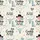 Cowboy Lover Howdy Hearts & Boots, Bull Skulls, Stars Hawaiian Fabric Design Short-sleeve Hawaiian Shirt - 7