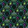 Neon Mardi Gras Mask Feathers Beads Fleur-de-lis Starburst Tropical Sublimation Image Short-sleeve Hawaiian Shirt - 7