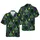Neon Mardi Gras Mask Feathers Beads Fleur-de-lis Starburst Tropical Sublimation Image Short-sleeve Hawaiian Shirt - 1