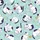 White Cats Indigo Patches, Red Yarn, Yellow Fish Toy, Aqua-Mint Speckled Tile Short-sleeve Hawaiian Shirt - 7