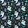 Grinning Ghosts Cacti Bats Coffins Gravestones Moons Bones Stars Black Cyan Lavender White Short-sleeve Hawaiian Shirt - 7
