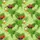 Green Parrots Straw Hats Heart Sunglasses Beer Hibiscus Tropical Seamless Pattern Short-sleeve Hawaiian Shirt - 7