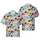 Halloween Jack-o'-Lantern Skull Witch Ghost Hawaiian Pattern White Black Orange Short-sleeve Hawaiian Shirt - 1