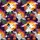 Halloween Dinosaur Tropical: T-Rex Ghosts, Jack-o'-Lanterns, Haunted Mansion Sky Short-sleeve Hawaiian Shirt - 7