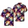 Halloween Dinosaur Tropical: T-Rex Ghosts, Jack-o'-Lanterns, Haunted Mansion Sky Short-sleeve Hawaiian Shirt - 1