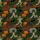 Scary Bigfoot Mummy Witch Hat Tropical Foliage Jack-O-Lantern Bat Edge-to-Edge Design Short-sleeve Hawaiian Shirt - 7