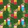 Hawaiian Tropical Tiki Cocktails Monstera Palm Leaves Hibiscus Full Coverage Short-sleeve Hawaiian Shirt - 7