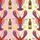 Hawaiian Iridescent Lobster Design: Pink Cocktail, Orange-Red Shells, Liquor Bottles Short-sleeve Hawaiian Shirt - 7