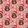 Golfer Gorilla Santa Hat Golf Bag Candy Cane Snowflake Ho Ho Ho Tropical Print Short-sleeve Hawaiian Shirt - 7