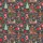 Cartoon Reindeer Brown Red Nose Candy Cane Sled Handstand Poinsettia Christmas Tree Snowflake Print Short-sleeve Hawaiian Shirt - 7