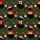 Black Cat Christmas Hawaiian Pattern: Santa Hat Reindeer Feline Holly Ribbons Candy Cane Bells Short-sleeve Hawaiian Shirt - 7