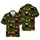Black Cat Christmas Hawaiian Pattern: Santa Hat Reindeer Feline Holly Ribbons Candy Cane Bells Short-sleeve Hawaiian Shirt - 1