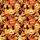 Halloween Witches Cats Skulls Bats Spiders Coffins Checkerboard Sublimation Tile Short-sleeve Hawaiian Shirt - 7