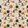 Mummy T-Rex Witch Hat Halloween Pattern: Hawaiian Skull Jack-O'-Lantern Beige Design Short-sleeve Hawaiian Shirt - 7