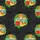 Ukulele Hawaiian Tropical Beach Fruit Palm Sunset Ocean Silhouette Mosaic Print Short-sleeve Hawaiian Shirt - 7