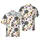 Vegas Casino Game Fabric Design: Slot Machine Roulette Poker Chips Lucky 7s Dice Short-sleeve Hawaiian Shirt - 1