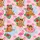 Tabby Cats Sunglasses Surf Beach Pink Hawaiian Flamingo Hibiscus Island Pattern Short-sleeve Hawaiian Shirt - 7