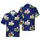 Watercolor Bunnies Pink Chocolate Donuts Striped Easter Eggs Tropical Midnight Blue Stars Short-sleeve Hawaiian Shirt - 1