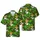 White Duck Sombrero Guitar Serape Cinco de Mayo Hawaiian Chili Taco Seamless Tile Short-sleeve Hawaiian Shirt - 1