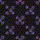 Neon Playing Card Suits, Glowing Star & Plus Sign Mosaic Black Canvas Sublimation Pattern Short-sleeve Hawaiian Shirt - 7