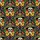 Hawaiian Sombrero Calavera Sugar Skull Rose Guitar Maraca Skull Crossbones Pattern Short-sleeve Hawaiian Shirt - 7