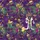 Mardi Gras Anthropomorphic Gorillas Tropical Palm Leaves & Carnival Mask Scene Short-sleeve Hawaiian Shirt - 7