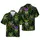 Mardi Gras Alligator Hawaiian Pattern: Star Sunglasses, Top Hat, Fleur-de-Lis, Seamless Short-sleeve Hawaiian Shirt - 1