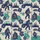 Sasquatch Bigfoot Hawaiian Camping Forest Mountain Pine Pattern Beige Indigo Short-sleeve Hawaiian Shirt - 7