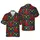 Jester Hat Lobster Tropical Pattern: Fleur-De-Lis & Checkered Flag Seamless Design Short-sleeve Hawaiian Shirt - 1