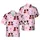 Dachshund Lover Tropical Pattern: Crowned Chef Tutu Dachshunds & Be Mine Roses Short-sleeve Hawaiian Shirt - 1